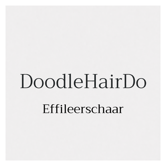 DoodleHairDo Effileerschaar Binnenkort weer op voorraad 💫