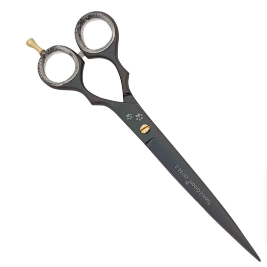 DoodleHairDo Gebogen schaar Black Edge 7,5