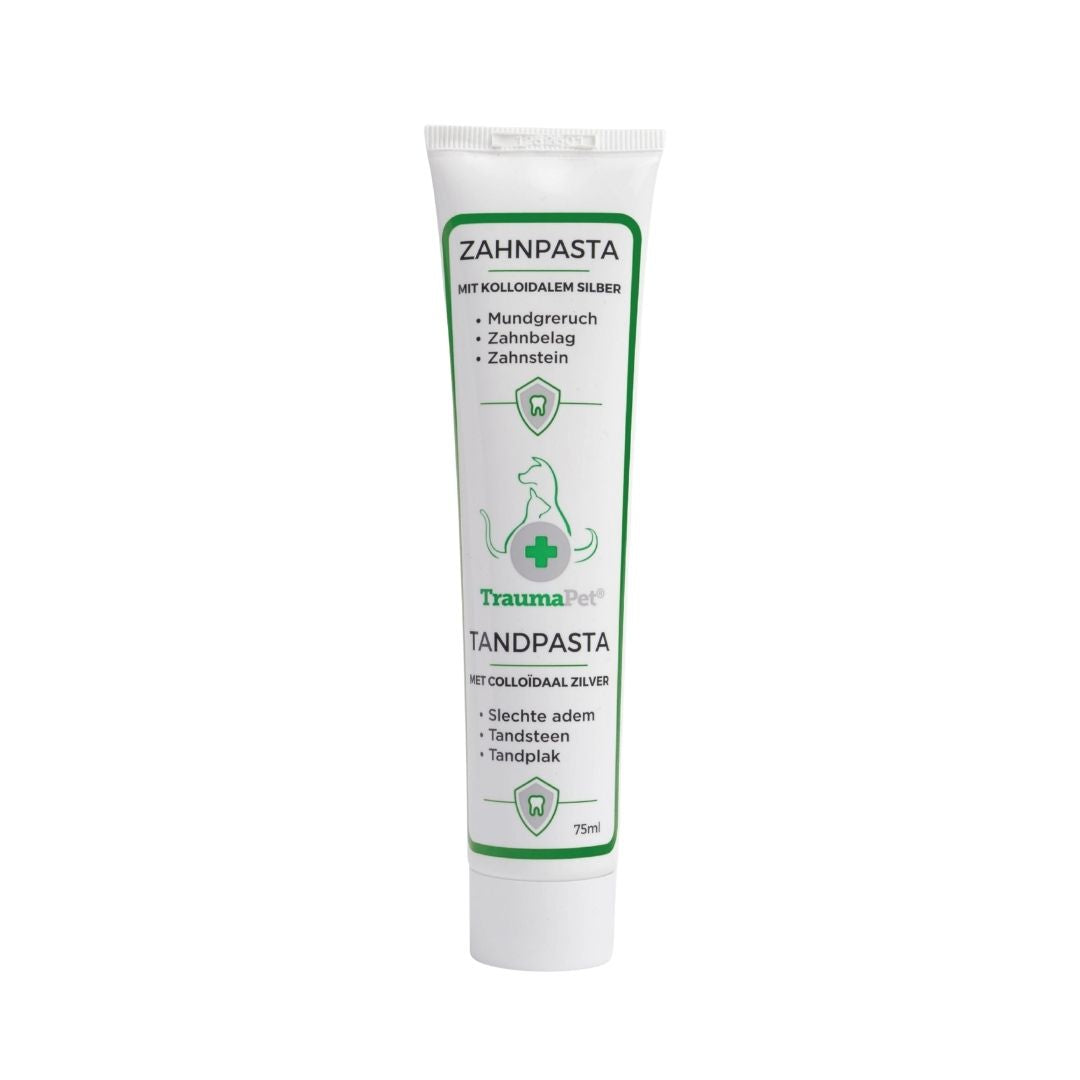 Tandpasta met colloïdaal zilver